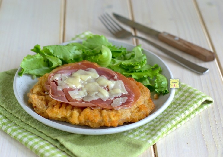 Chuletas a la boloñesa