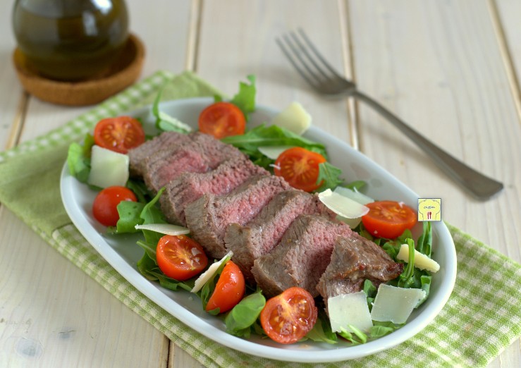 Corte de carne en freidora de aire