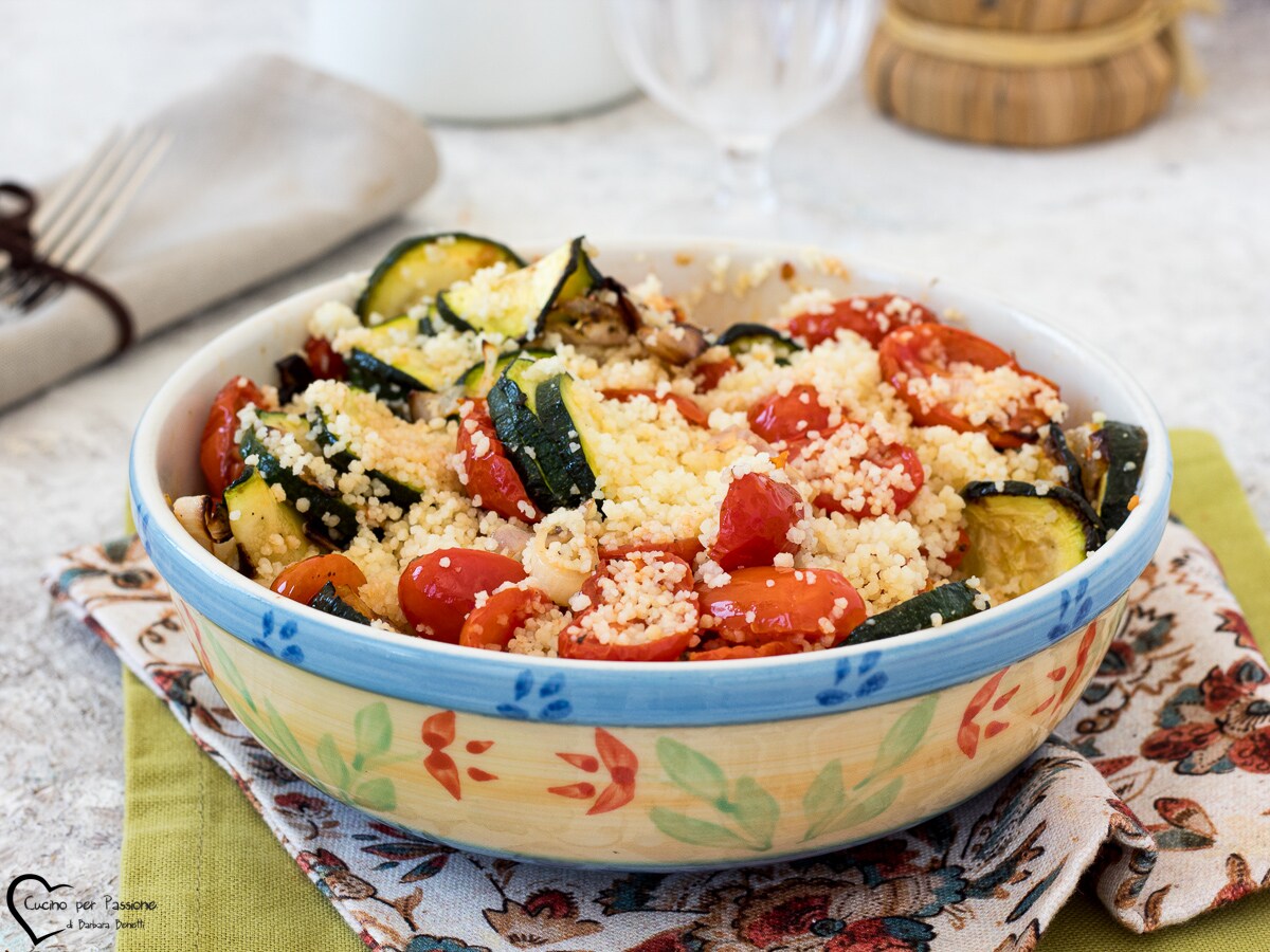 COUS COUS CON POLLO Y VERDURAS
