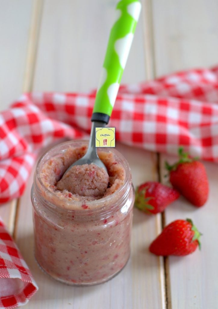 crema spalmabile fragole e mandorle gp