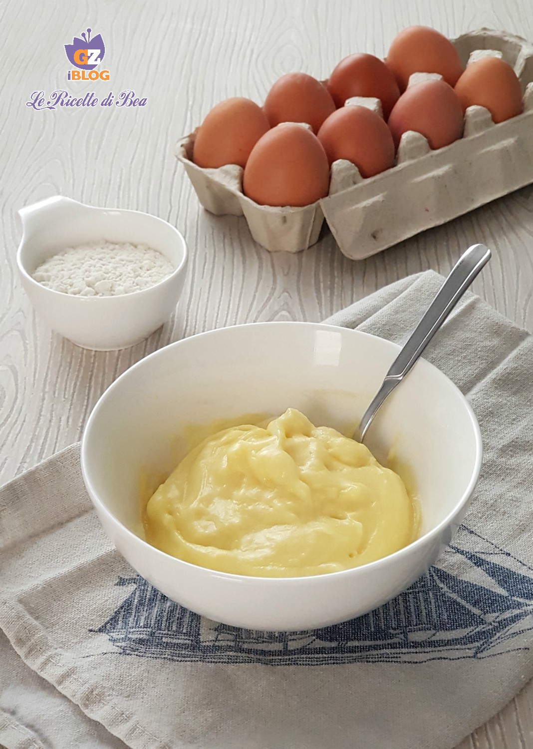 Crema pastelera de la Abuela