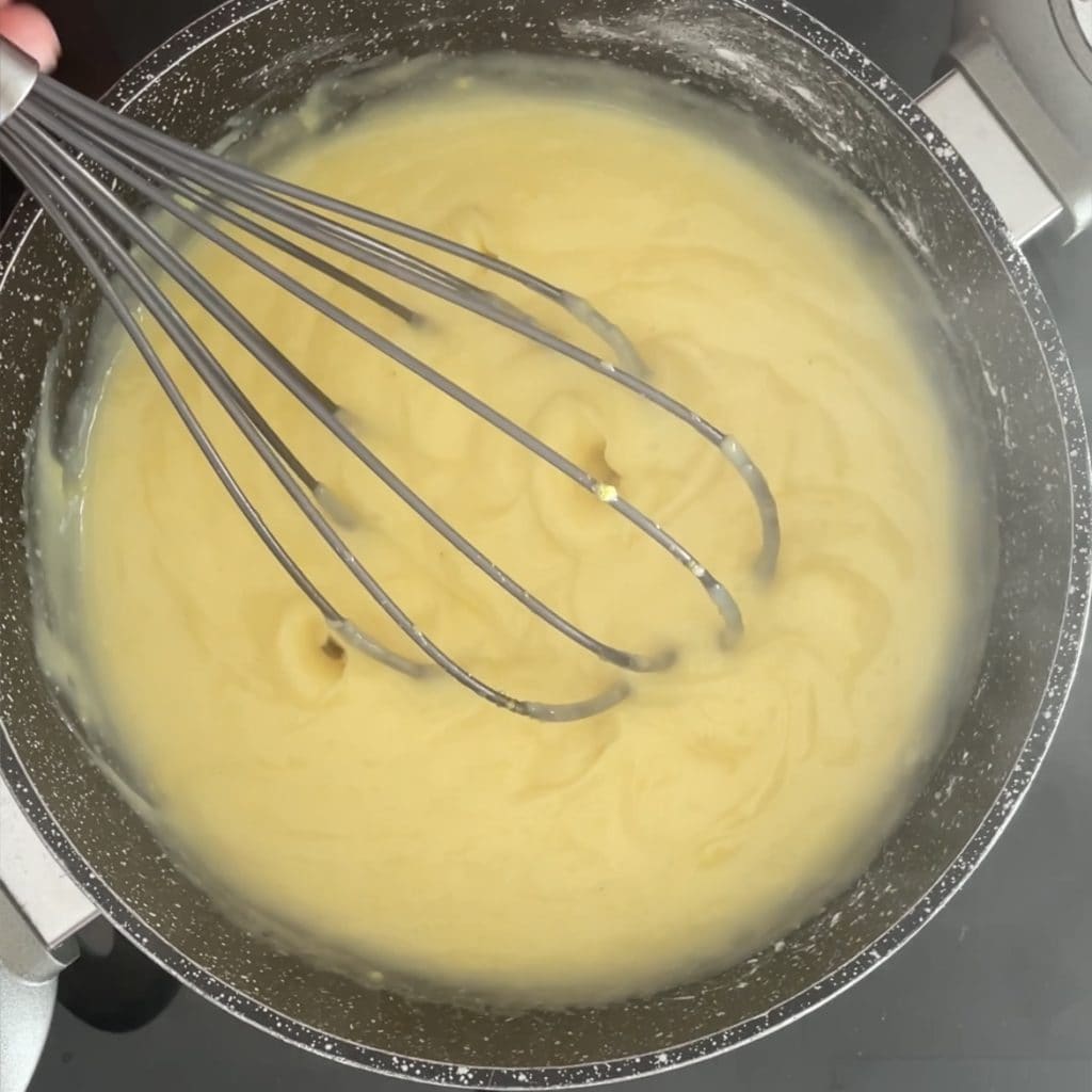 crema pastelera con almidón de maíz
