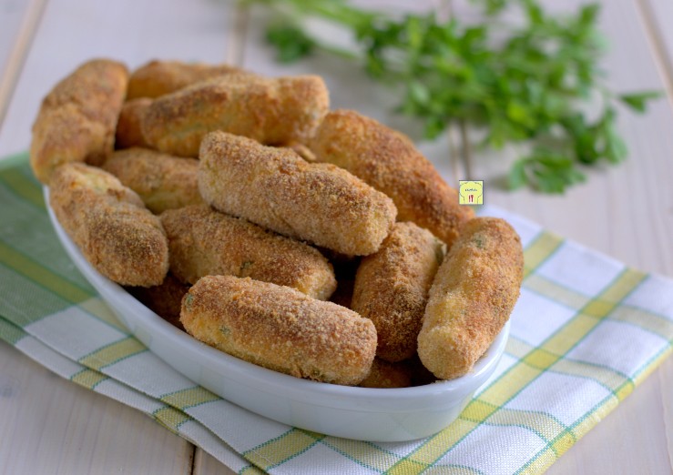 Croquetas de patata en freidora de aire
