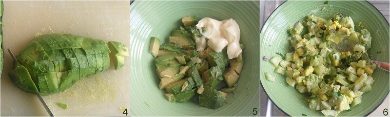 ensalada de huevos con aguacate cremoso receta de verano el chicco de mais 2 componer la ensalada