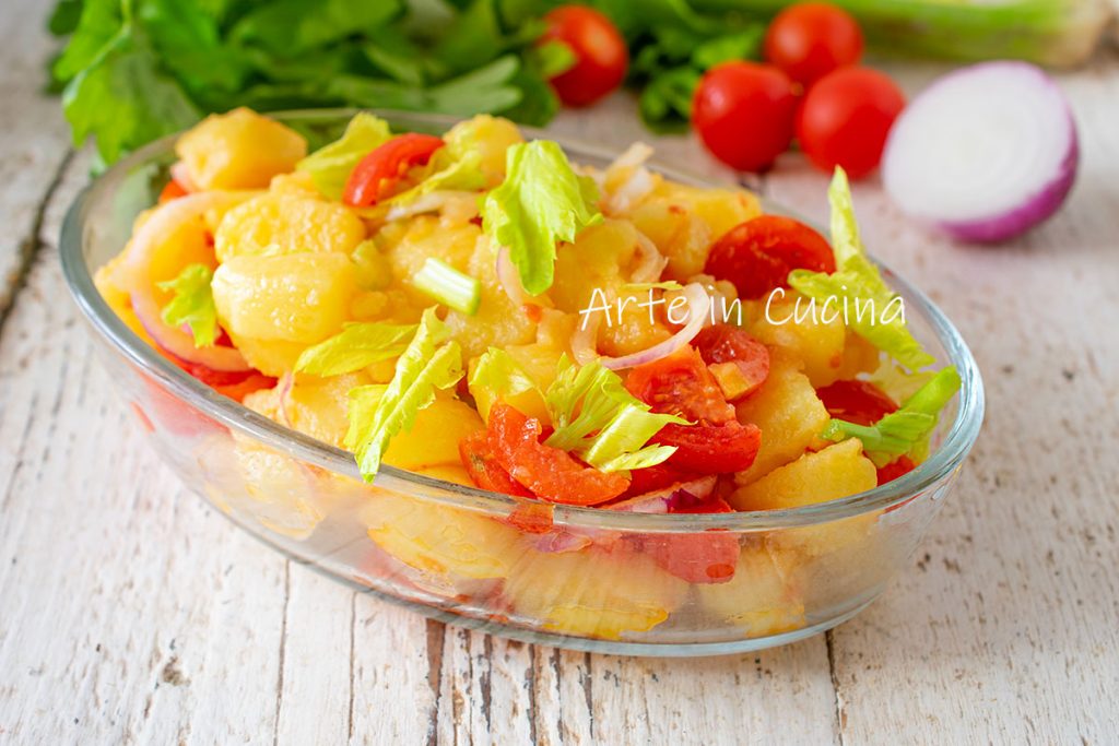 ENSALADA BANDERA de PATATAS