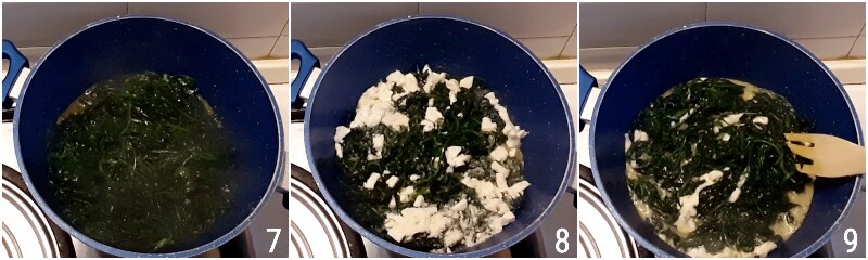 espinacas cremosas con mozzarella y parmesano en sartén receta espinacas sabrosas para hacer que los niños coman el grano de maíz 3 añadir parmesano y mozzarella