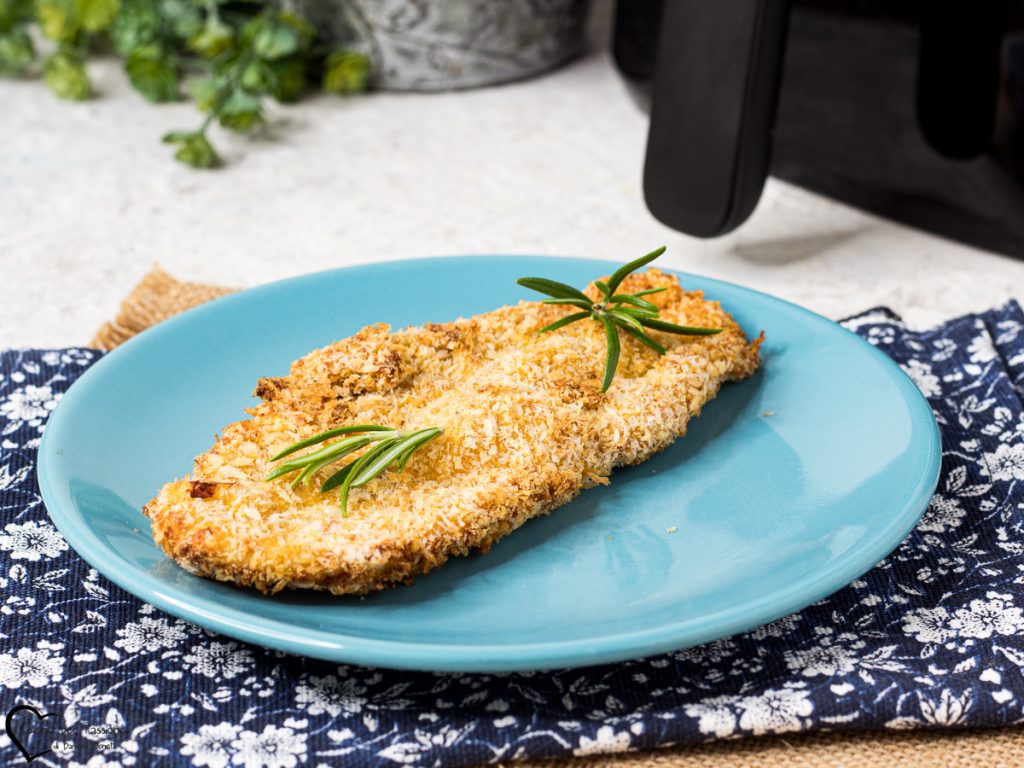 filetes de pollo en freidora de aire