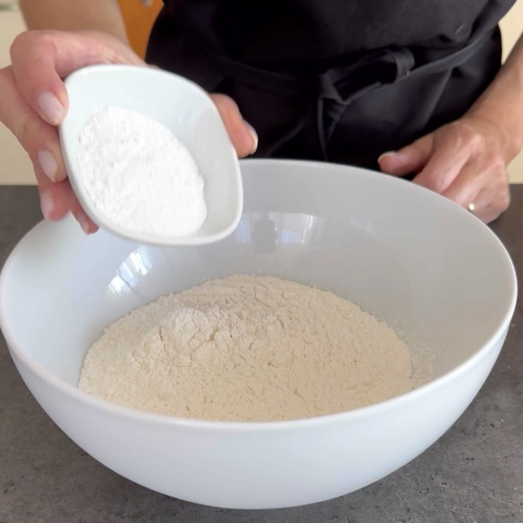 focaccia con levadura instantánea