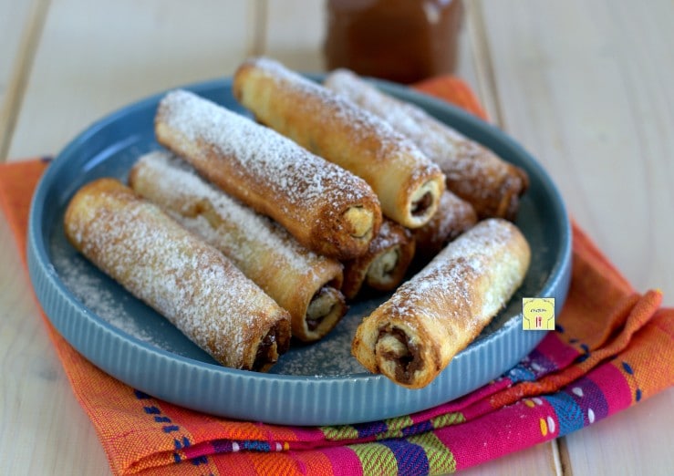 French Toast Roll up en freidora de aire