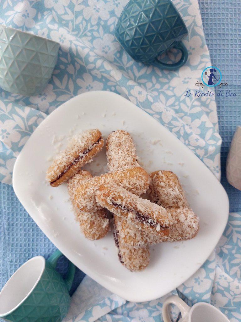 galletas con nutella y coco
