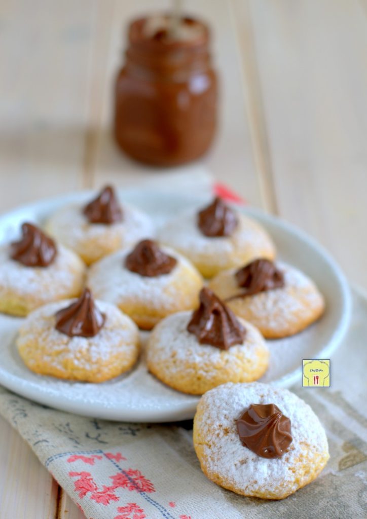 galletas botón con nutella gp