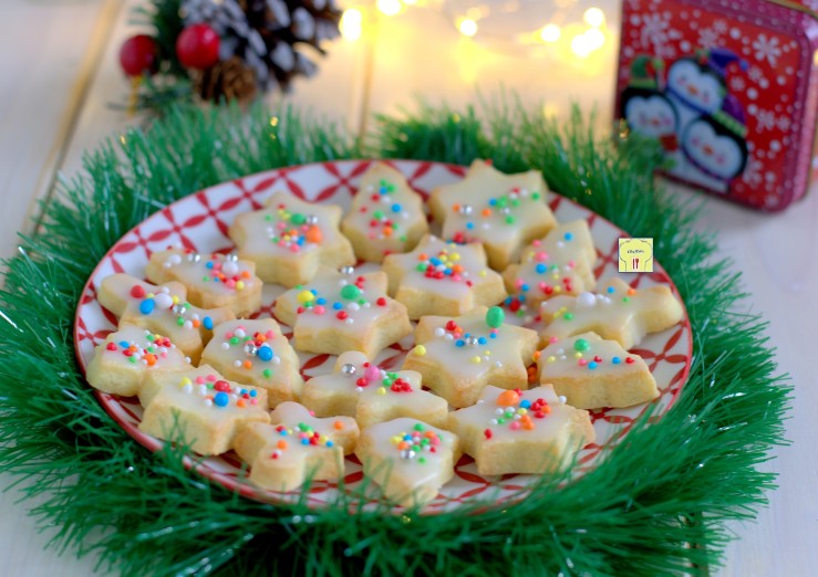 Galletas de Navidad en freidora de aire