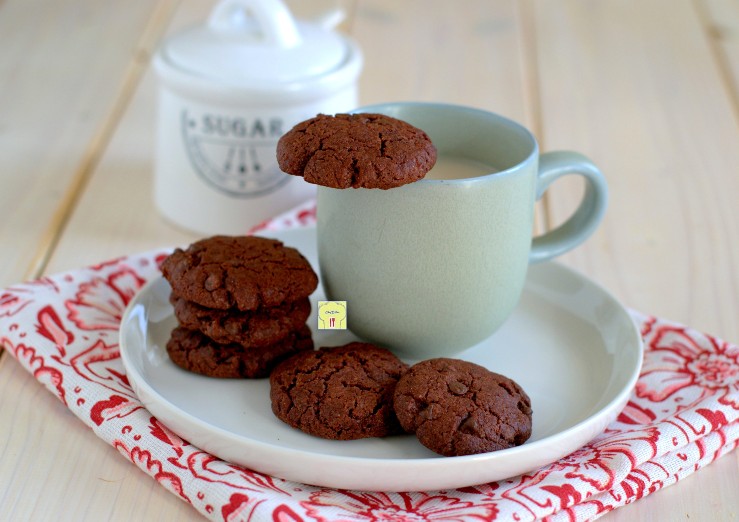 Galletas de chocolate sin lactosa