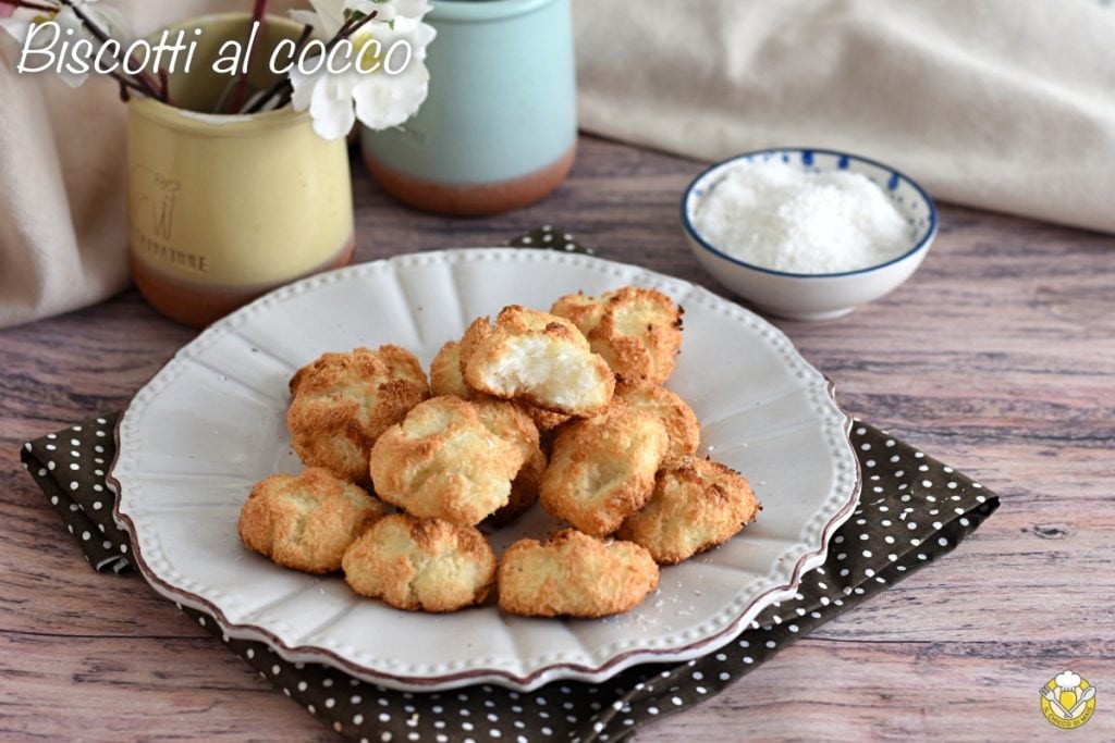 galletas de coco con solo claras pasteles con harina de coco sin gluten sin lactosa receta con video il chicco di mais