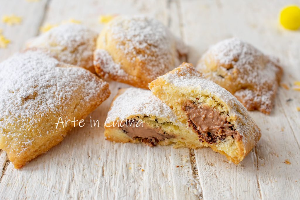 Galletas con huevitos de chocolate