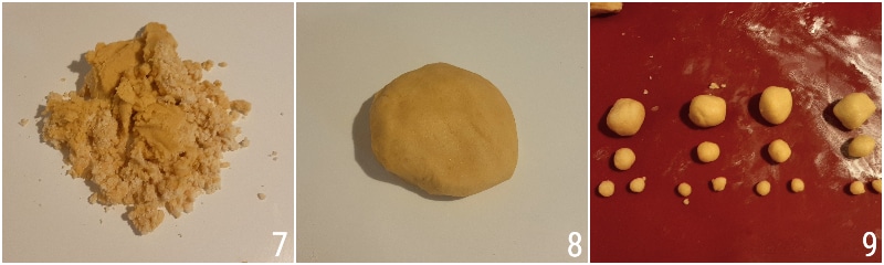 galletas osito sin molde con masa quebrada de avellanas receta fácil para San Valentín o para niños el chicco di mais 3 reposo masa