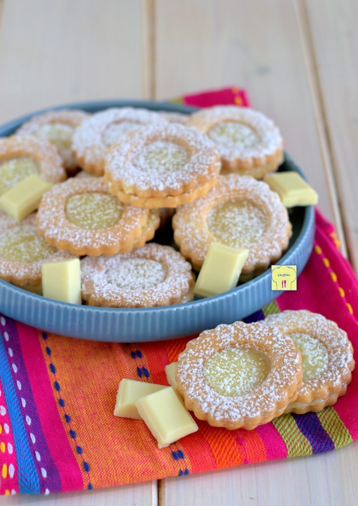 galletas rellenas de chocolate blanco gp