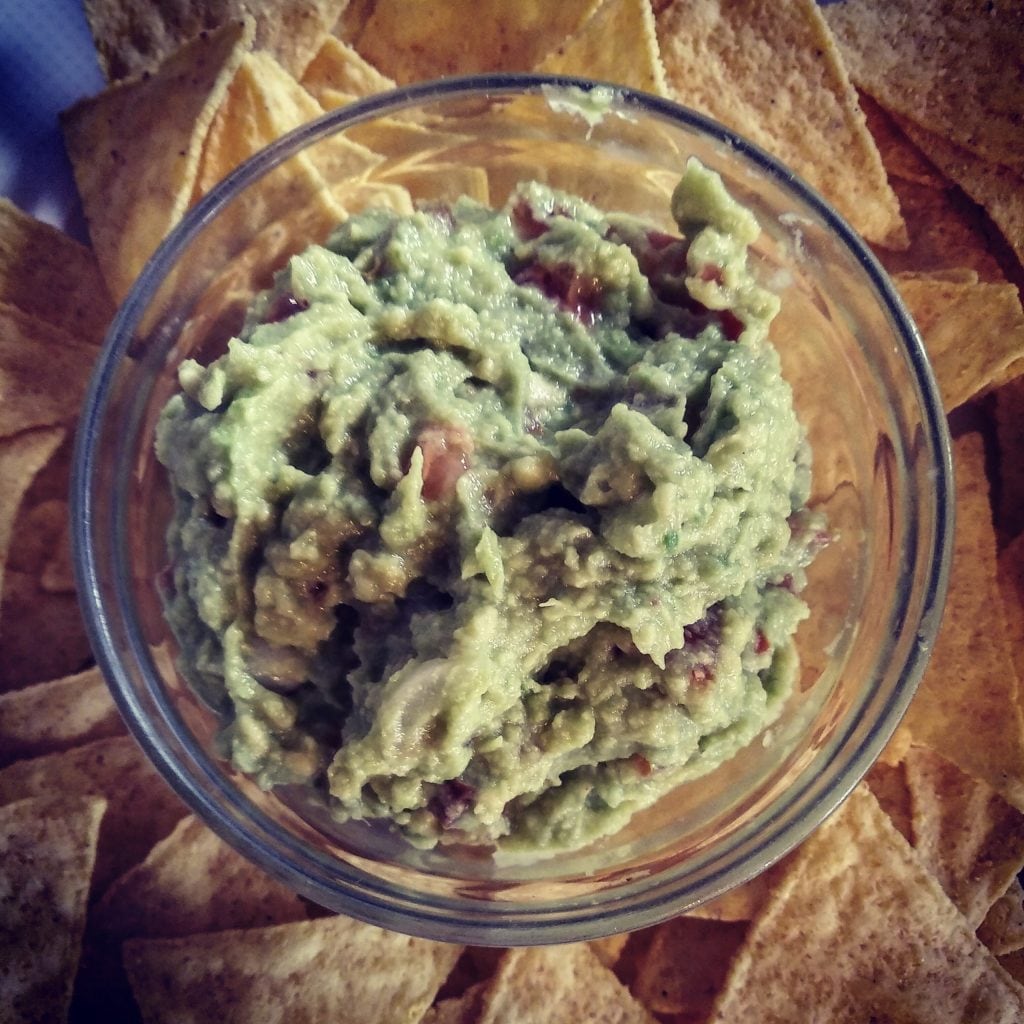 Receta nachos y guacamole ViaggiandoMangiando