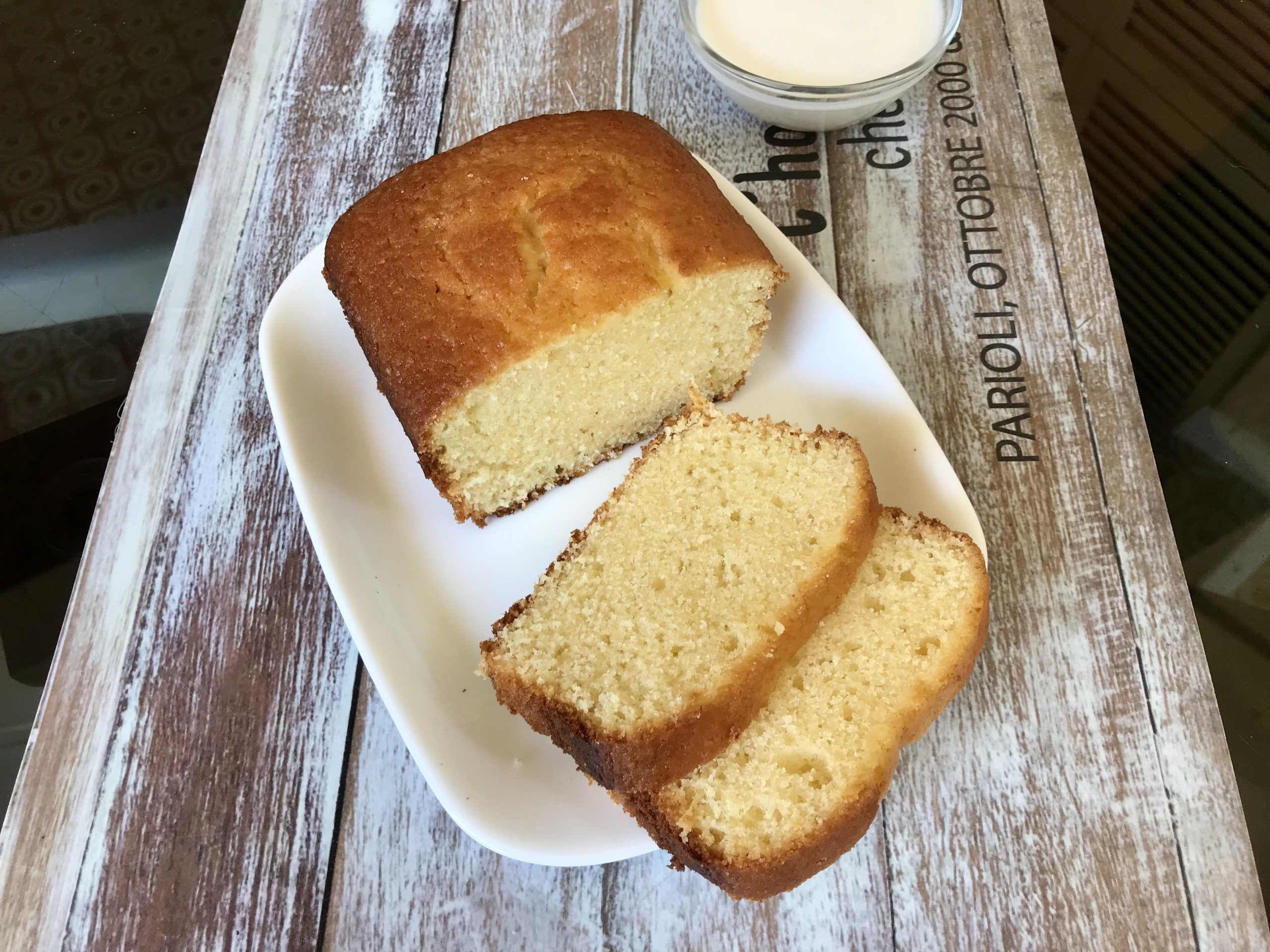 Plumcake de yogur, sin mantequilla 😊