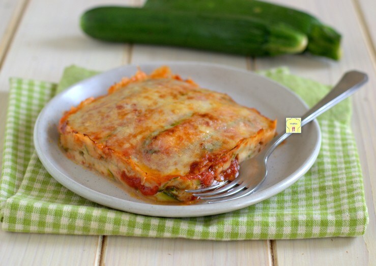 Lasaña de calabacín sin pasta