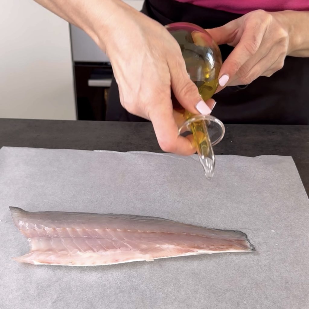 lubina al cartoccio al horno