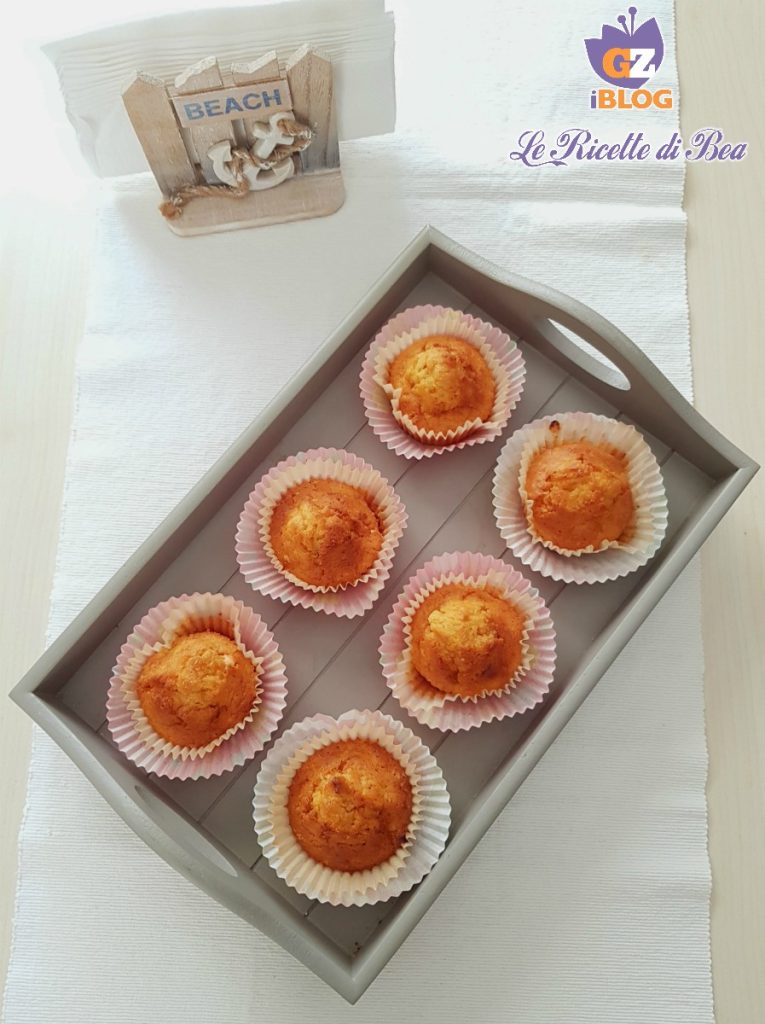 mini muffins con zanahorias