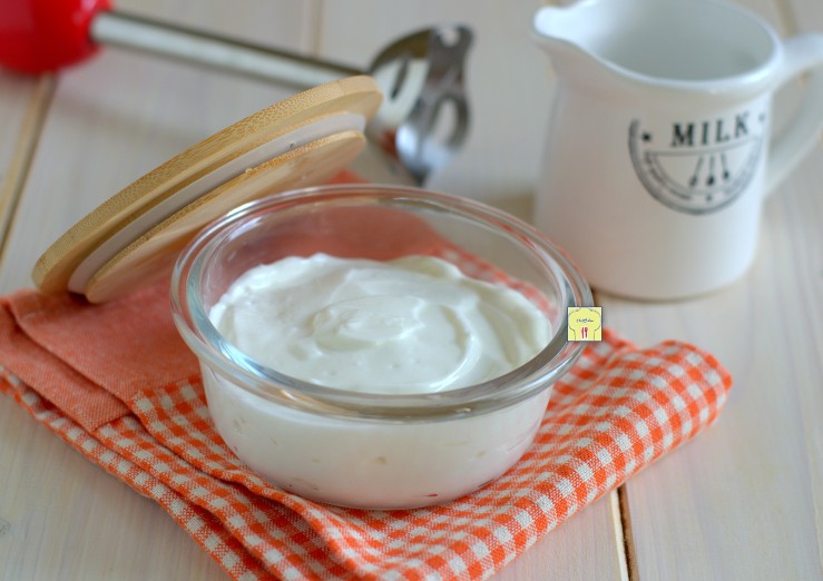 Nata para cocinar hecha en casa