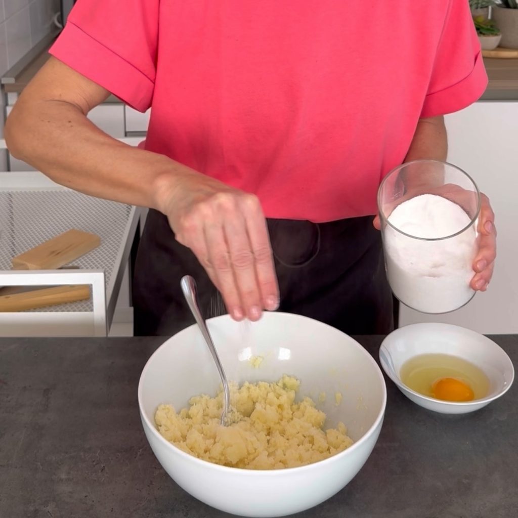 ñoquis con copos de patata