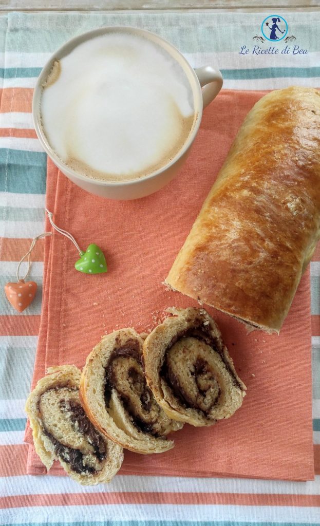 pan brioche con nutella