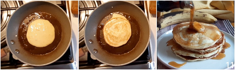 pancakes de plátano sin azúcar receta fácil para usar plátanos maduros sin gluten el chicco di mais 4 cocinar