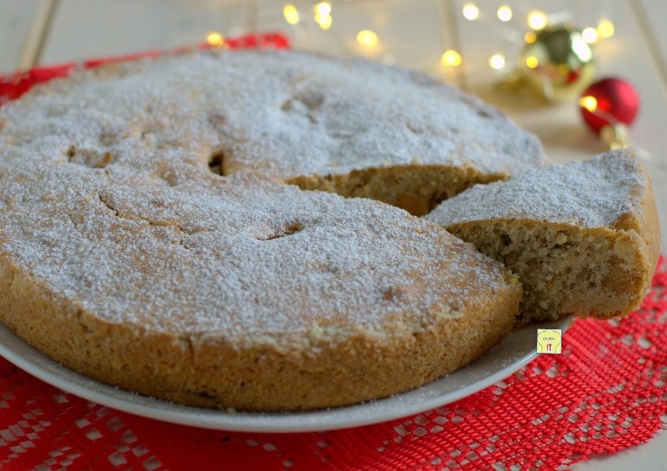 Pandolce con nueces e higos