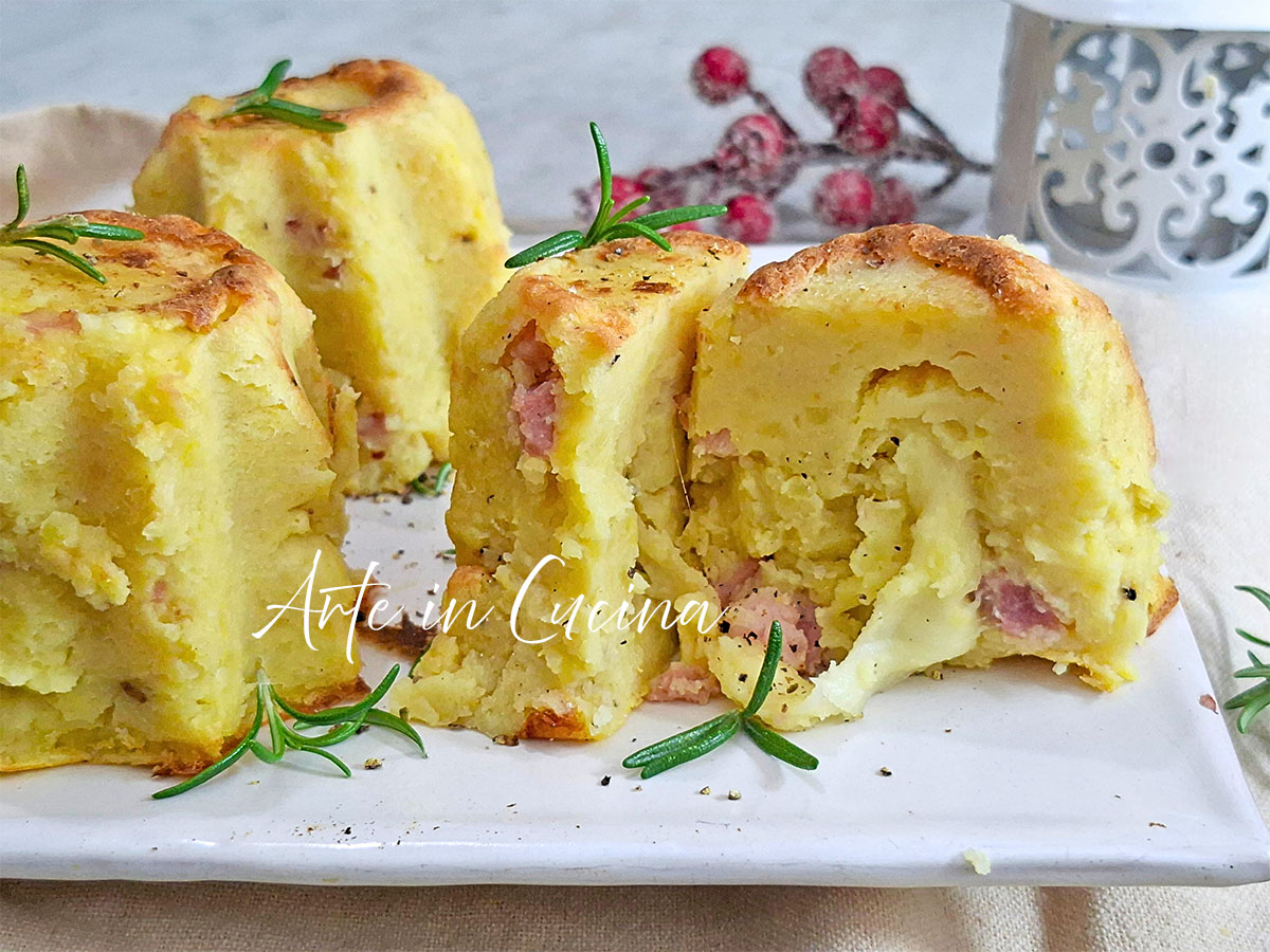 PANDORINI de PATATA bacon y provola