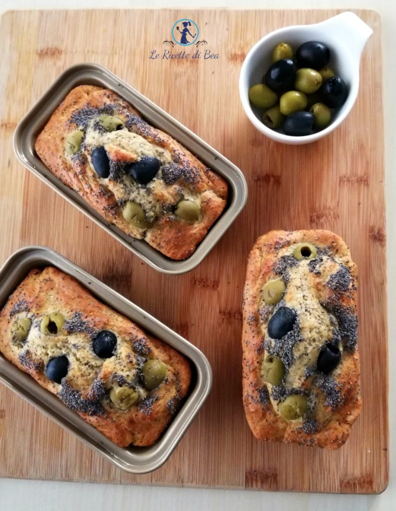 recetas mini plumcake salados con aceitunas