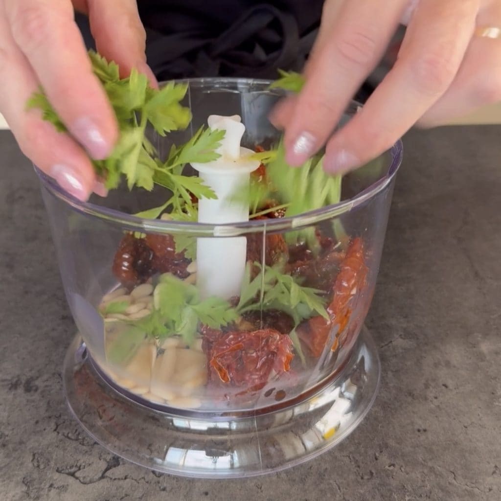 pasta atún y tomates secos