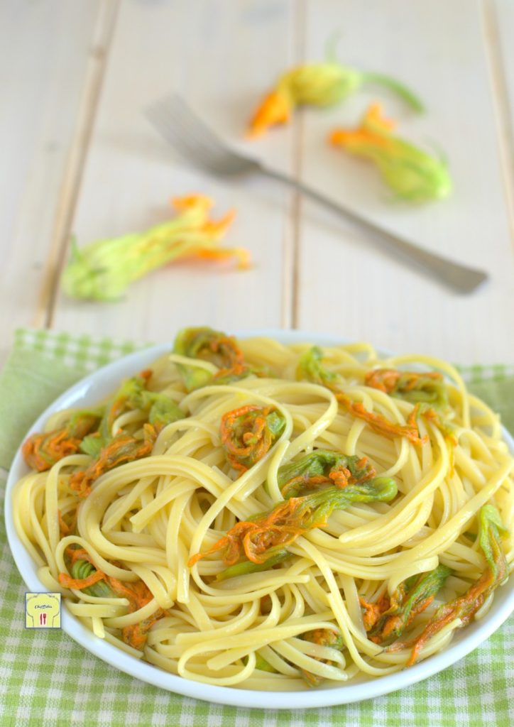 pasta con flores de calabacín gp