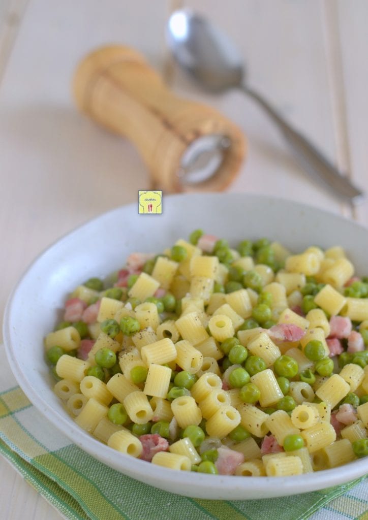 pasta y guisantes a la napolitana gp