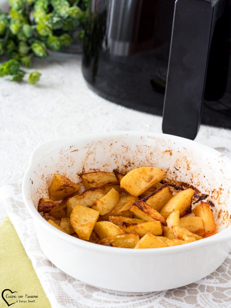 patatas a la pimentón en freidora de aire