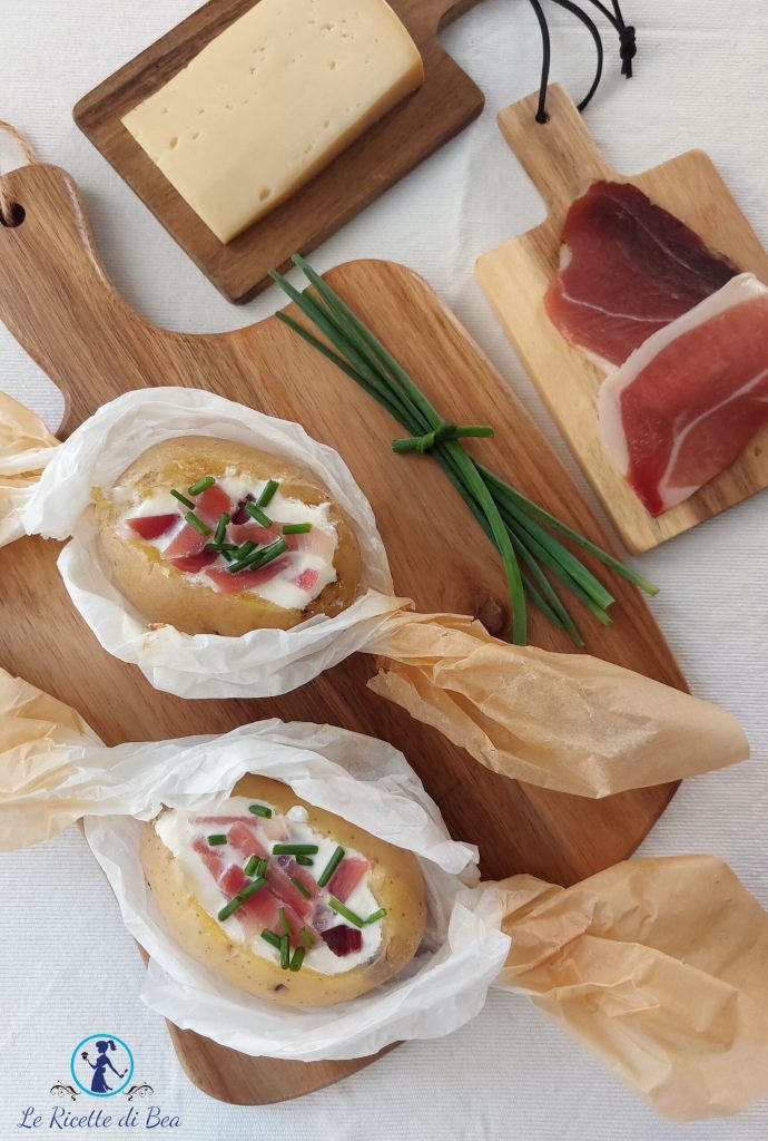 patatas al papillote bávaras