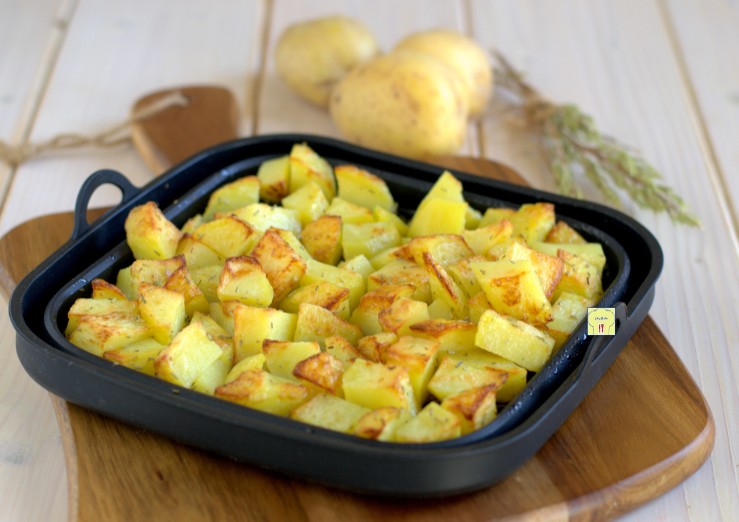 Patatas asadas en freidora de aire