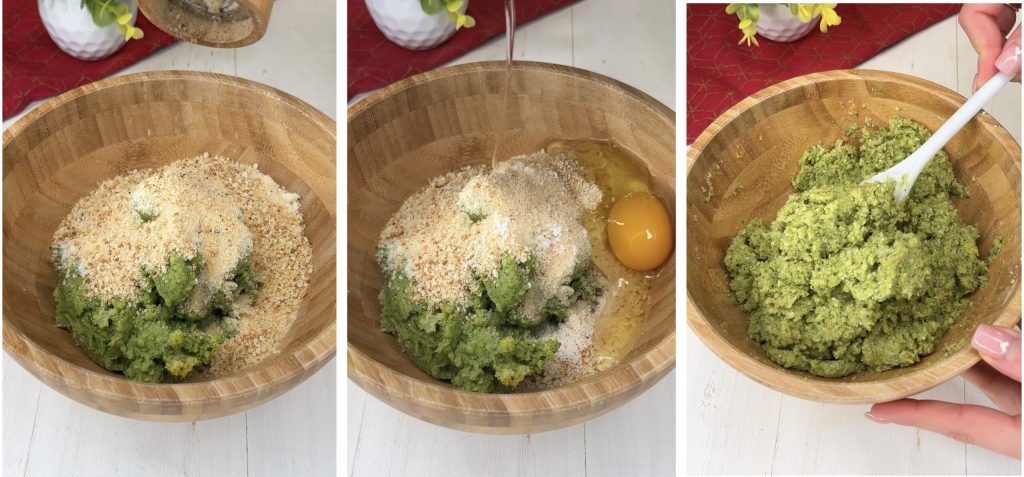 Albóndigas de brócoli en freidora de aire