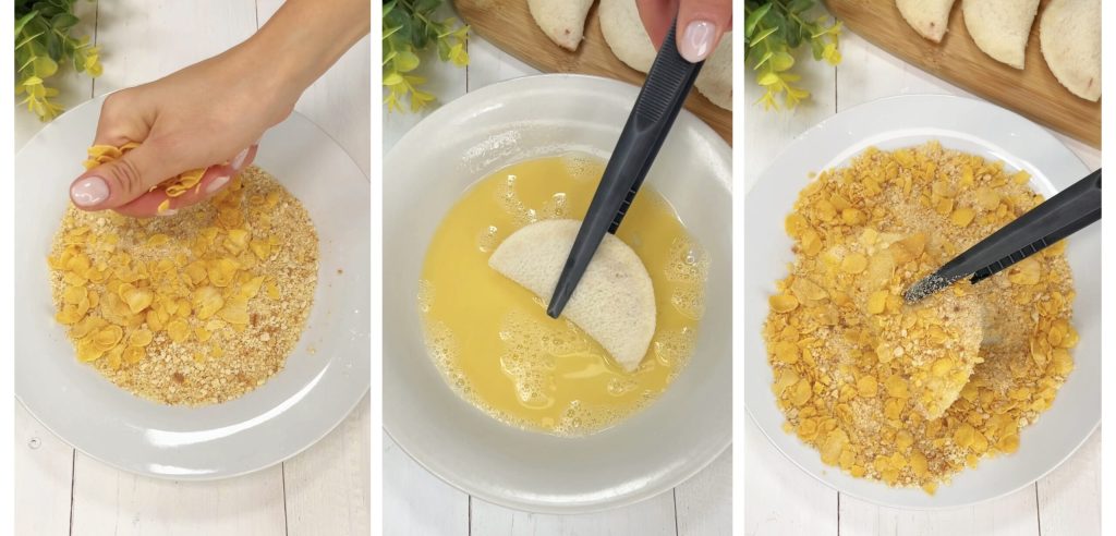 Sofficini de pan a la pizzaiola en freidora de aire