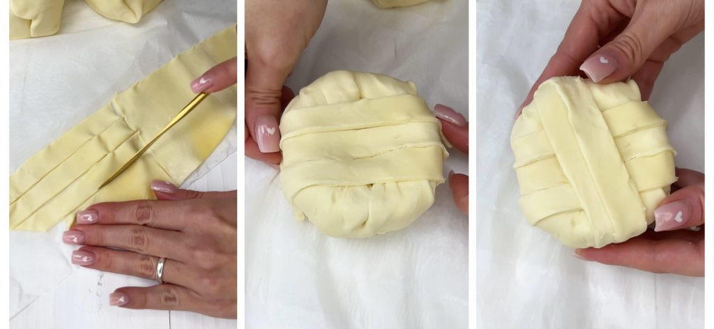 Mini brie en costra cocidos en freidora de aire