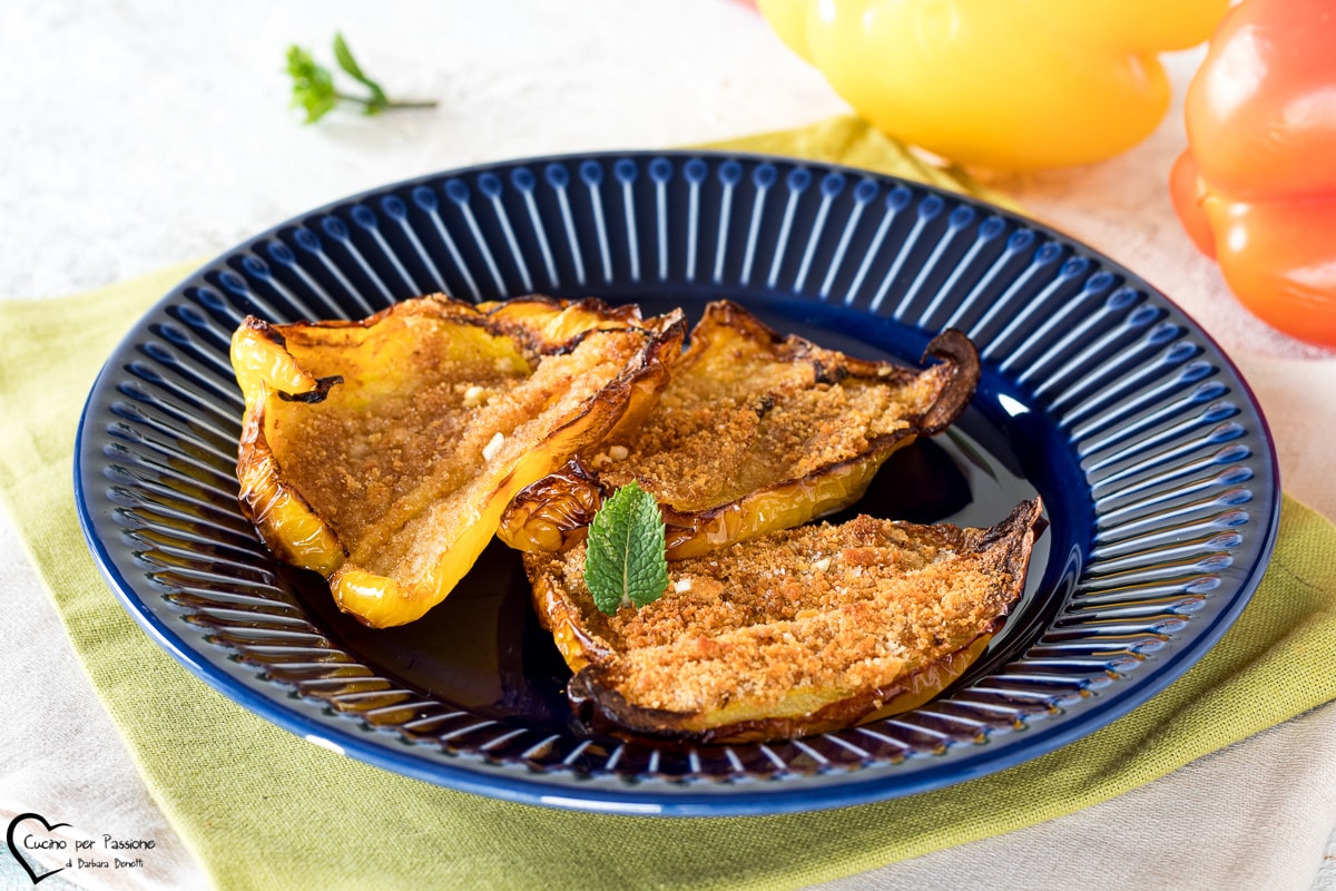 PIMIENTOS GRATINADOS EN FREIDORA DE AIRE