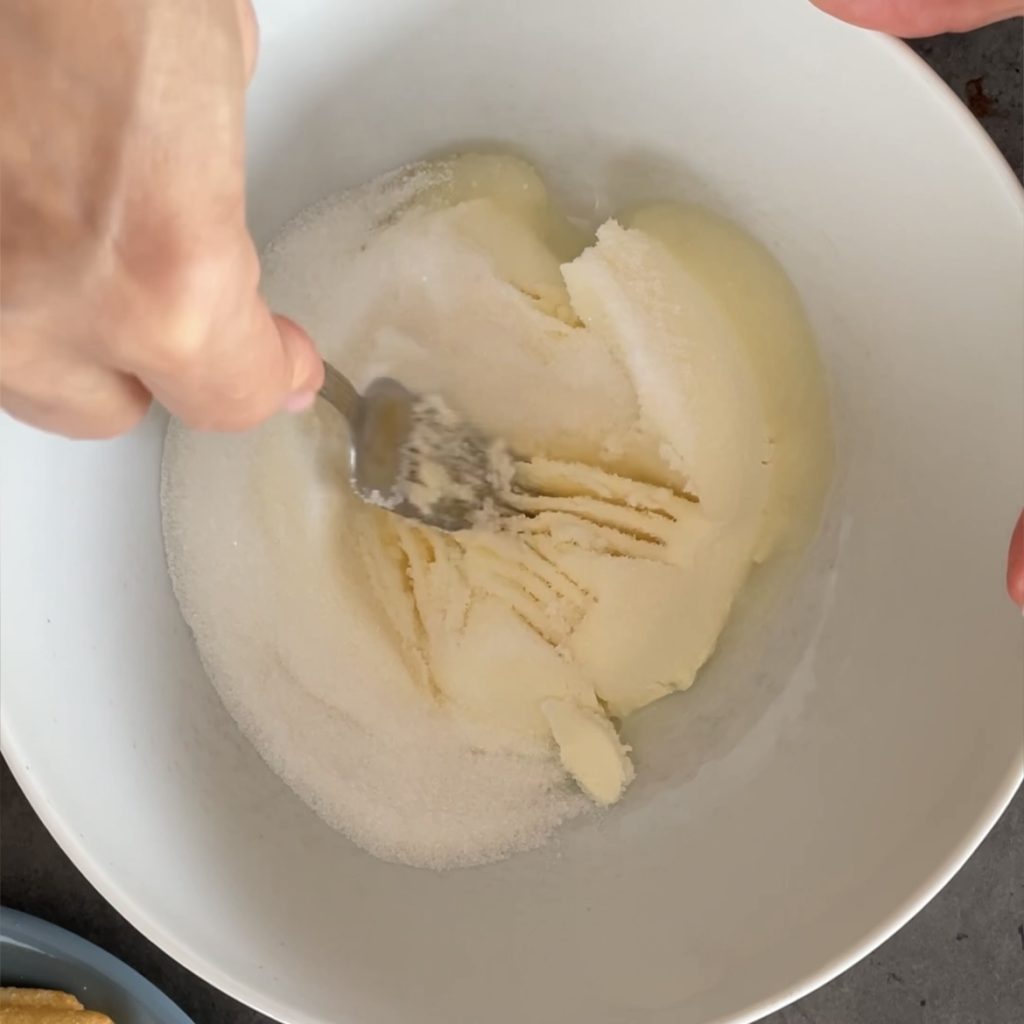 postre con pavesini al café