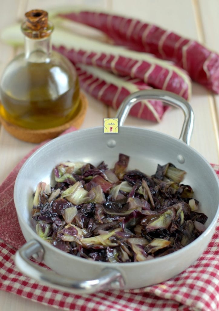 radicchio a la sartén gp