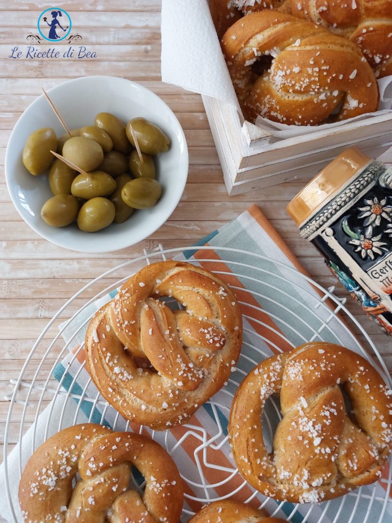 receta bretzel hechos en casa