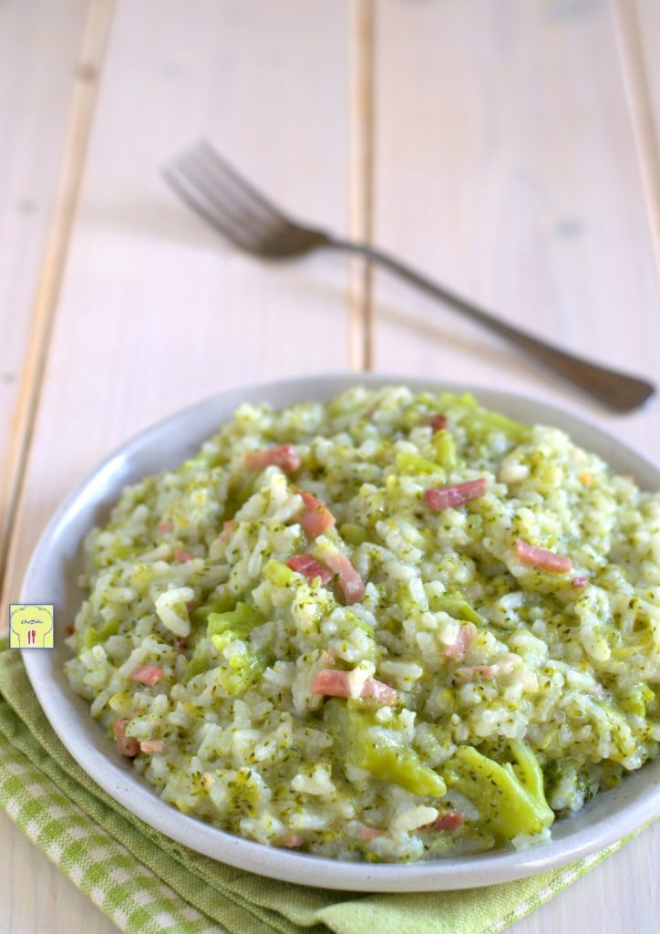 risotto con brócoli y speck gp