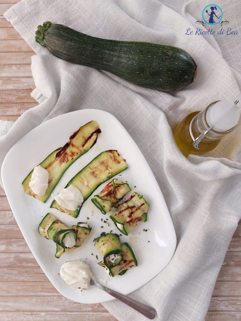 rollito con calabacín