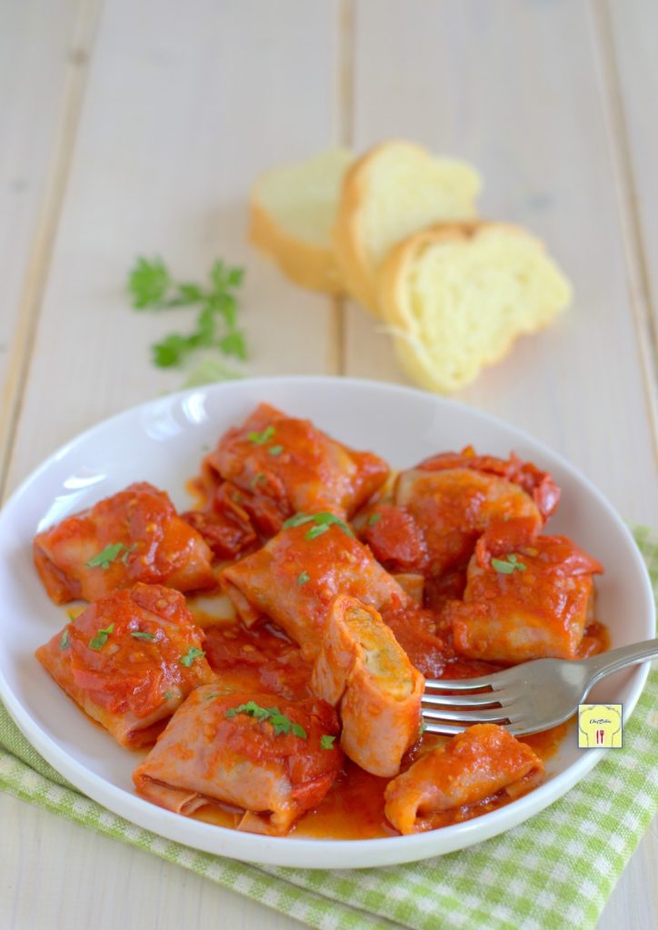 rollitos de mortadela en salsa gp