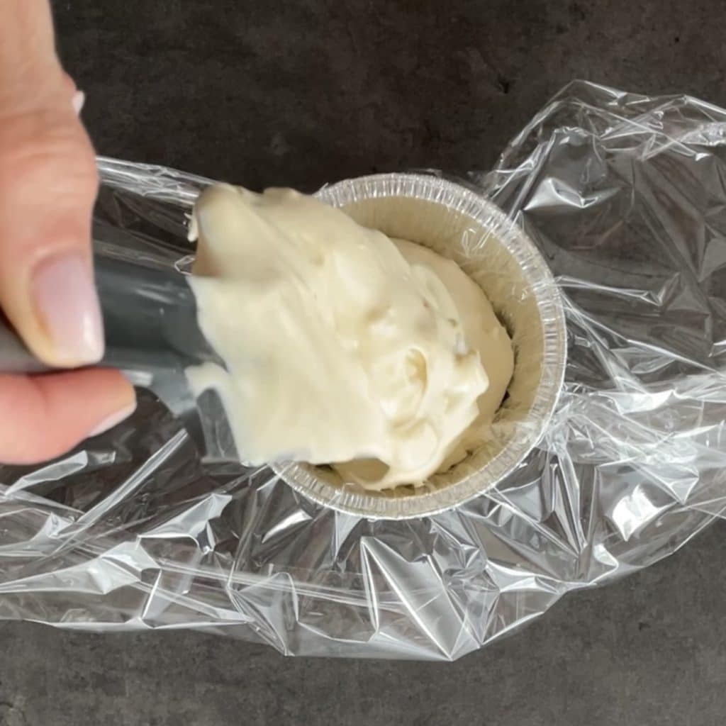 semifrío de turrón